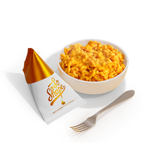 Macaroni & cheddar cheese flavour